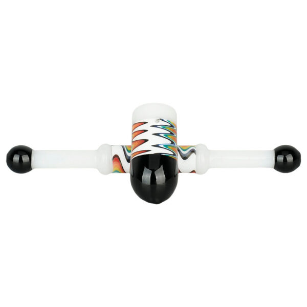 Two-Person Wavelength Bubbler Pipe – 8.5″/Colors Vary - Image 3