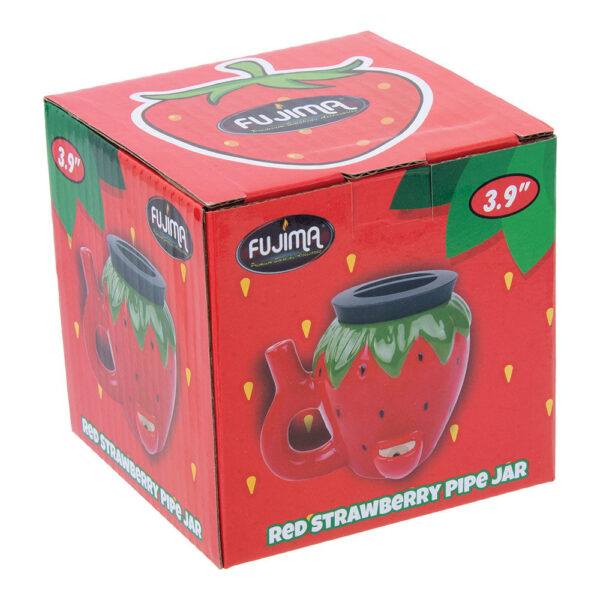 Fujima Strawberry Pipe Jar – 3.9″ - Image 3