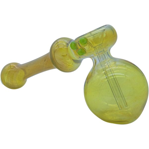 LA Pipes “Silver Hammer” Fumed Hammer Bubbler Pipe (Various Colors) - Image 2