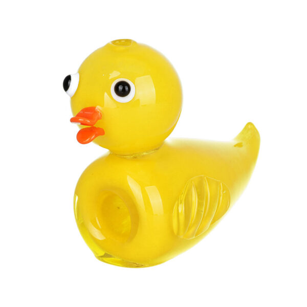Quack is Wack Ducky Glass Pipe – 4.5″