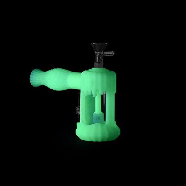 Ritual – 6” Duality Silicone Dual Use Bubbler – UV Titanium White - Image 2