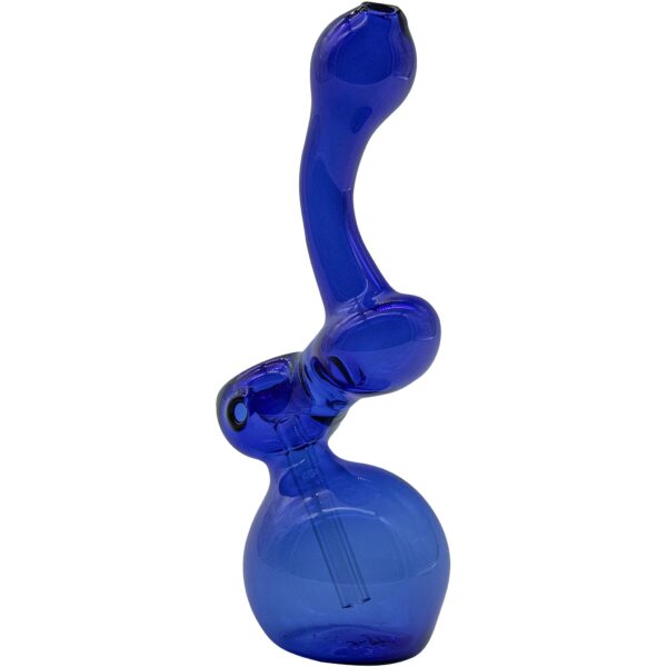 LA Pipes “Sherbub” Glass Sherlock Bubbler Pipe (Various Colors) - Image 5