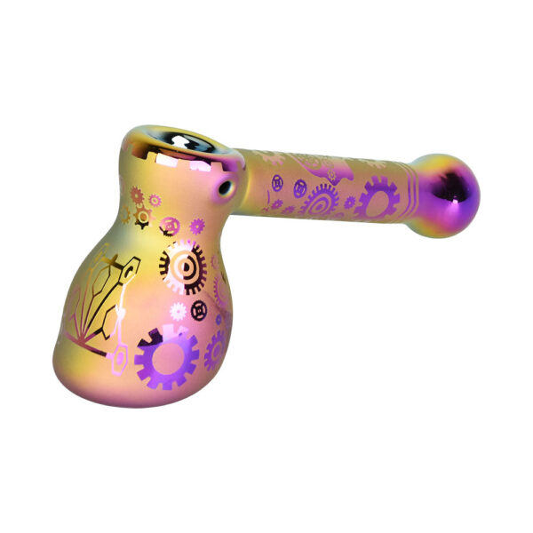 Mind Trip Fumed & Electroplated Bubbler – 5.75″ / Designs Vary - Image 2