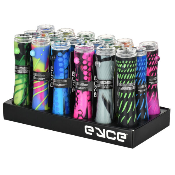 Eyce Oraflex Shorty Chillum – 3.5″/Assorted Colors 18pc