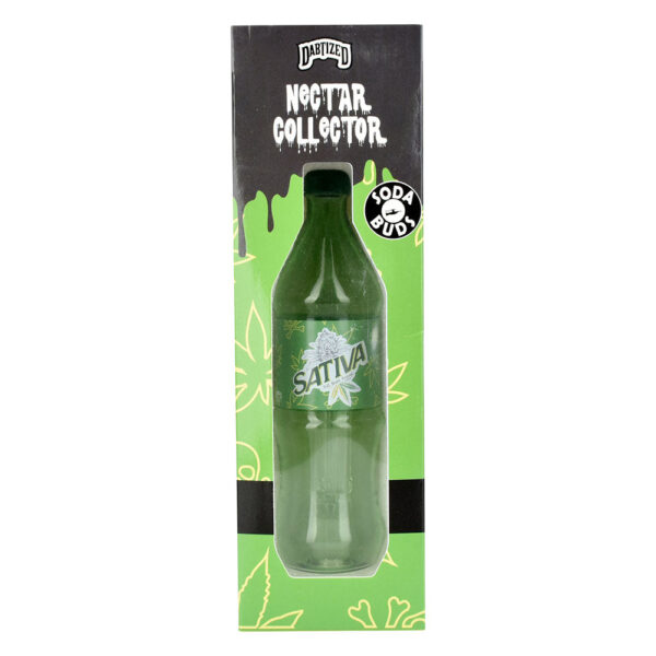 Dabtized Soda Buds Glass Bubbler Dab Straw – 7.75″ / 10mm F / Designs Vary - Image 5