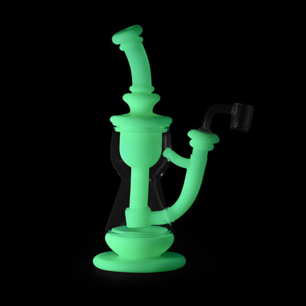 Ritual – 10” Silicone Deluxe Incycler – UV Titanium White - Image 2