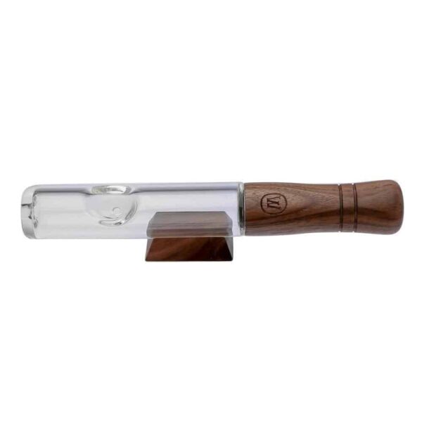 Marley Natural Glass & Walnut Steamroller - Image 2