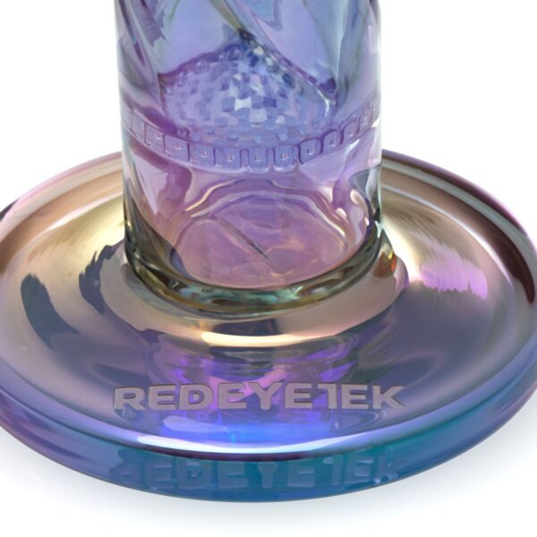 Red Eye Tek 15in Twist Straight Tube Bong - Image 5