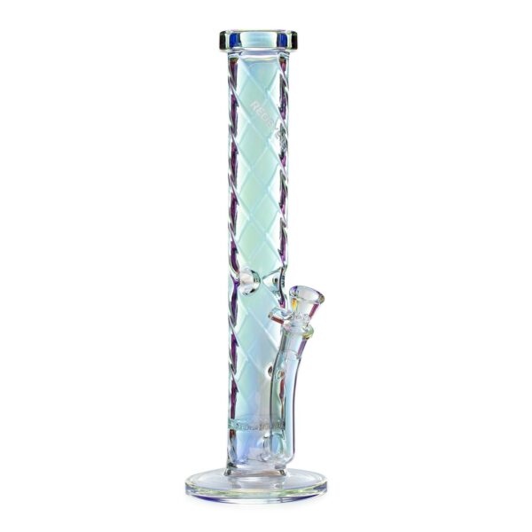 Red Eye Tek 15in Twist Straight Tube Bong - Image 14