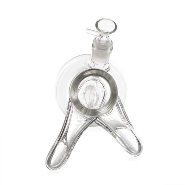 Solid Glass 14in Stand Up Sit Down Bong - Image 7