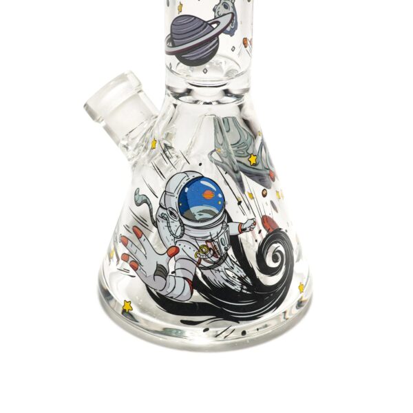Wormhole Glass 11″ Spaghettification Beaker Bong w/ Colins Perc - Image 10