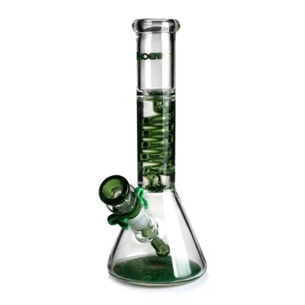 10" Pheonix Star Freezable Glycerin Coil Beaker Bong - Image 3