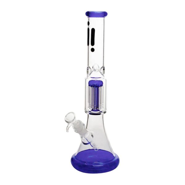 14" Infyniti 8-Arm Tree Perc Beaker Bong - Image 2