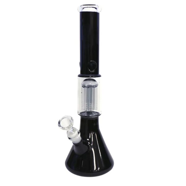 14" Infyniti 8-Arm Tree Perc Beaker Bong - Image 3
