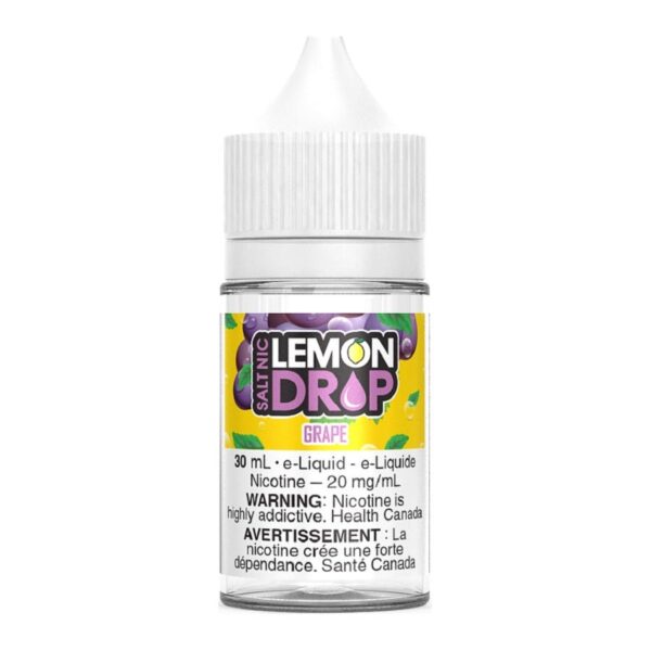 Lemon Drop Salt E-Liquid - Grape 30ml