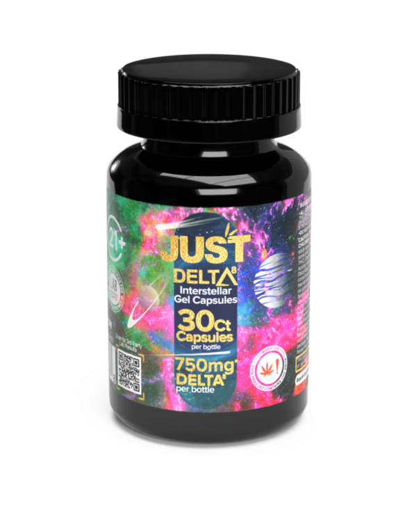 750mg Delta 8 Gel Capsules – 30ct - Image 2